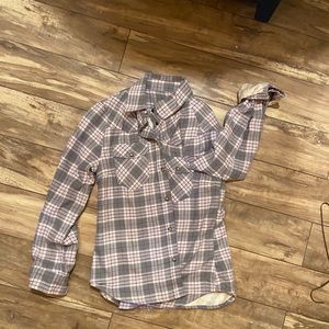 Sherpa lined flannel